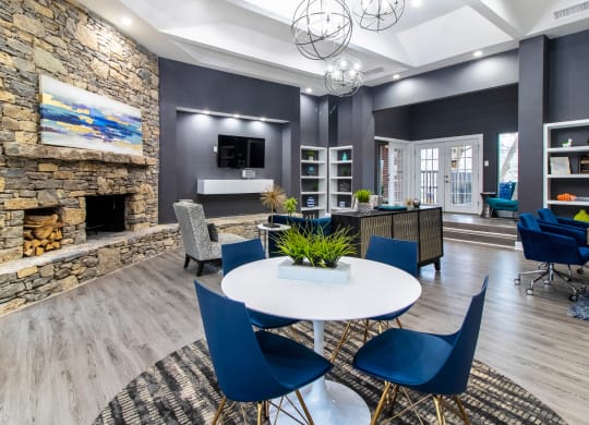 Leasing Office Interior at The Players Club Apartments in Nashville, TN