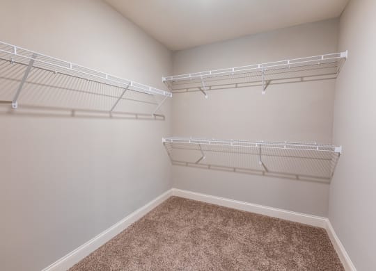 Lakeland Grand Apartments Spacious Walk-In Closet