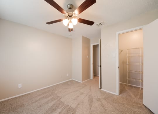 Model Bedroom at Vista Crossing Apartments in San Antonio, TX