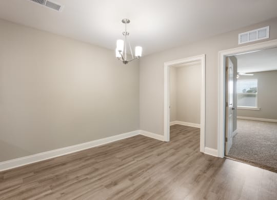 Model 3 Dining Room at Capital Grand Apartments in Tallahassee, FL