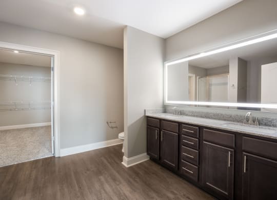Model 2 Bathroom at Capital Grand Apartments in Tallahassee, FL