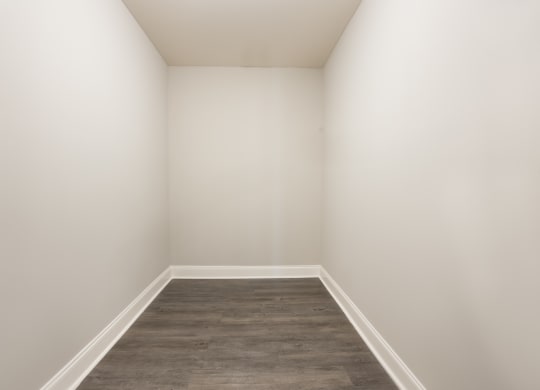 Model 2 Closet at Capital Grand Apartments in Tallahassee, FL