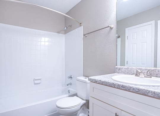 Model Bathroom 1 View 1 at Woodmere Trace in Duluth, GA