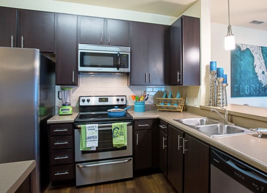 Model Kitchen 2 at Oakleaf Plantation in Jacksonville, FL