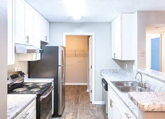 Model Kitchen 3 at Woodmere Trace in Duluth, GA