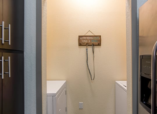 Model Laundry Room at Oakleaf Plantation in Jacksonville, FL