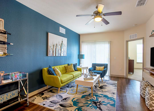 Model Living Room 2 at Oakleaf Plantation in Jacksonville, FL