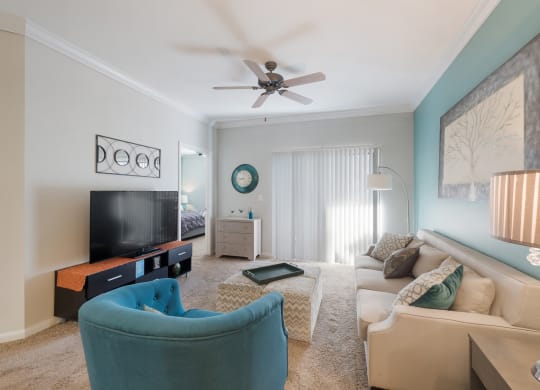Model Living Room View 1 at Sundance at Clermont in Clermont FL