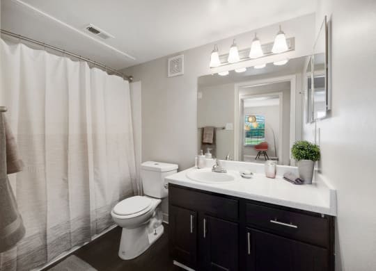 Model Bathroom 2 at Reflections At Cherry Creek in Aurora, CO
