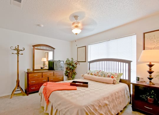 Model Bedroom at 600 Baylor in Longview Tx
