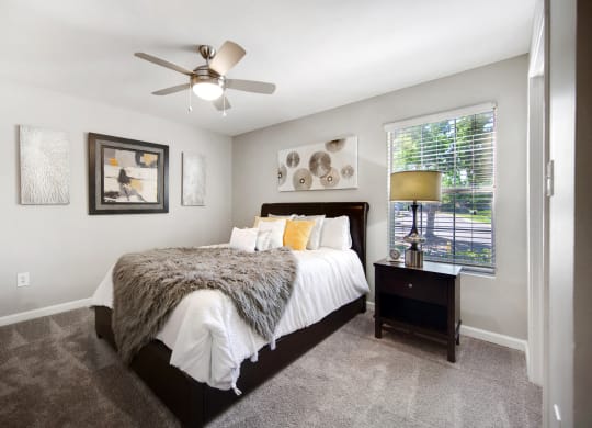 Model Bedroom 1 at Reflections At Cherry Creek in Aurora, CO