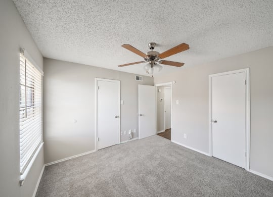 Bedroom at Polaris Apartment Homes in Irving, Texas, TX