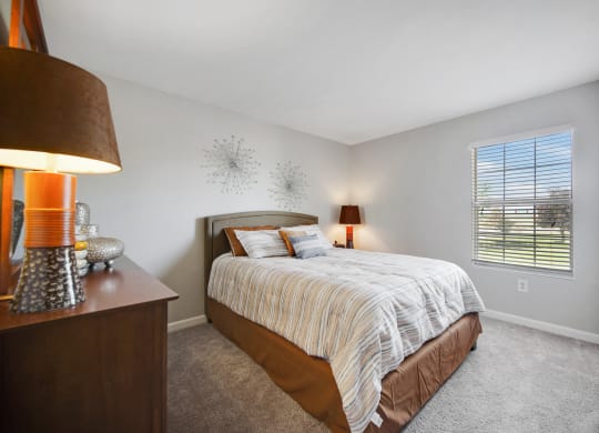 Model Bedroom 2 at Reflections At Cherry Creek in Aurora, CO