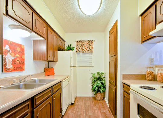 Model Kitchen 1 at 600 Baylor in Longview Tx