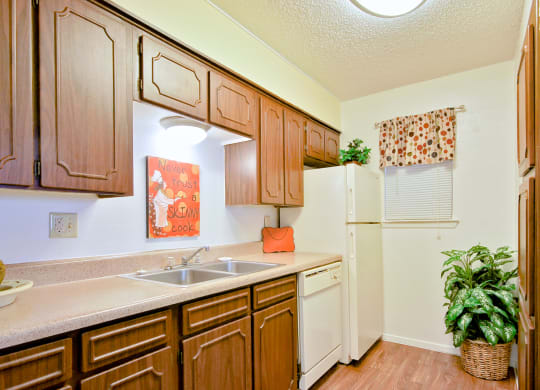Model Kitchen 2 at 600 Baylor in Longview Tx
