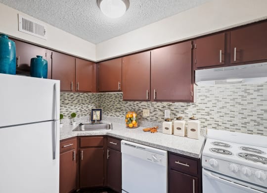 Model Kitchen 2 at Oaks of Denton in Denton, TX