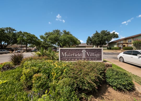 Muirfield Village: Signage, at Westdale Hills, TX