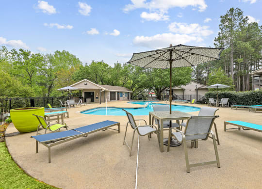 take a dip in the pool at villas at houston levee west apartments in cord
