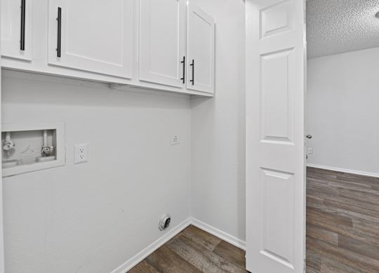 2 bedroom washer dryer room at Oaks of Denton in Denton, TX