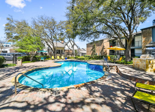 Pool at Davenport Apartments in Dallas, TX