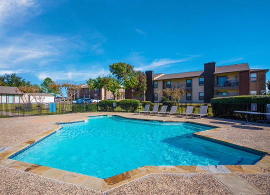 Swimming Pool at Polaris Apartment Homes in Irving, Texas, TX