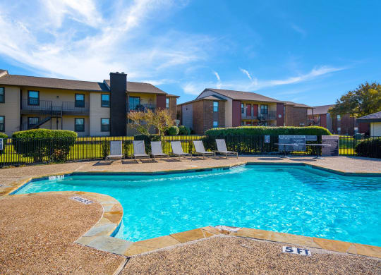 Swimming Pool at Polaris Apartment Homes in Irving, Texas, TX
