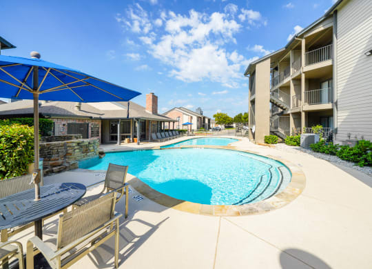 Swimming Pool at Polaris Apartment Homes in Irving, Texas, TX