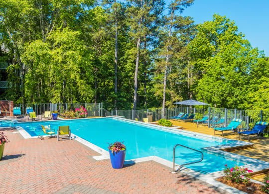 Pool Area 6 at Woodmere Trace in Duluth, GA