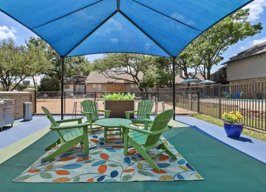 our apartments showcase a beautiful patio
