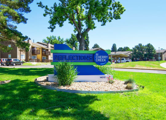 Property Signage for Reflections at Cherry Creek in Aurora, CO