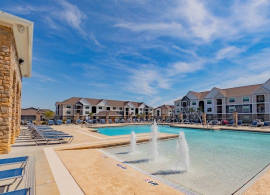 Sparkling Pool at Parkside Grand Apartments in Pensacola, FL