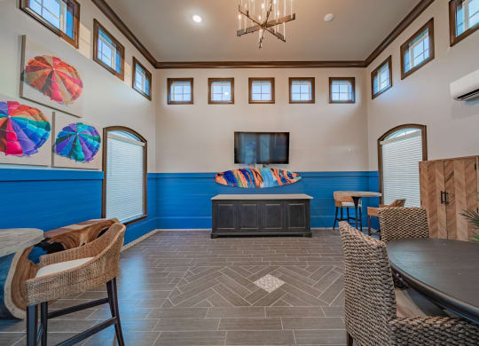 Clubhouse Interior at Parkside Grand Apartments in Pensacola, FL