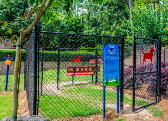 Dog Park at Oakley Run Apartments in Smyrna, GA