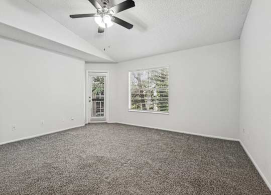 1 Bedroom living room at Reflections in Gainesville, FL