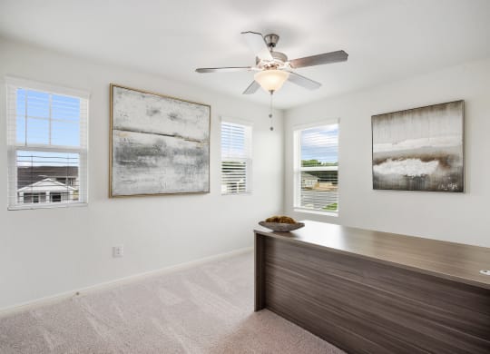 Bedroom/office space in Redbud floor plan at Beacon at Ashley River Landing in Summerville, SC