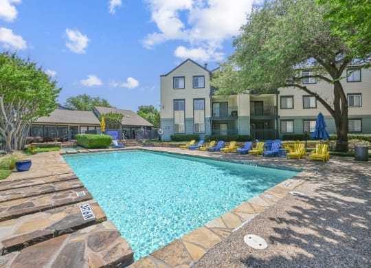 our apartments offer a swimming pool