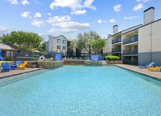 our apartments offer a swimming pool