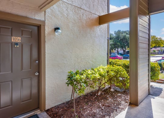 Apartment Entrance at The Summit Apartments in Mesquite, Texas, TX