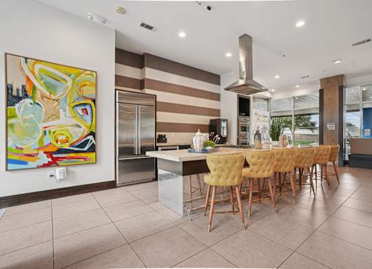 The Grand Upper Kirby Apartments in Houston, TX Cyber Cafe