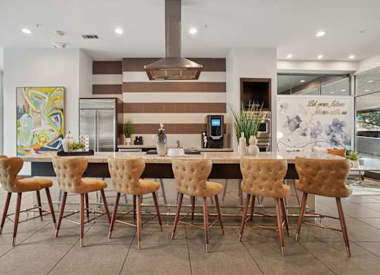 The Grand Upper Kirby Apartments in Houston, TX Cyber Cafe