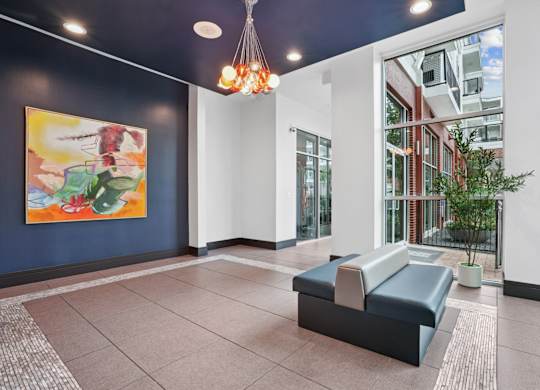 The Grand Upper Kirby Apartments in Houston, TX Lobby