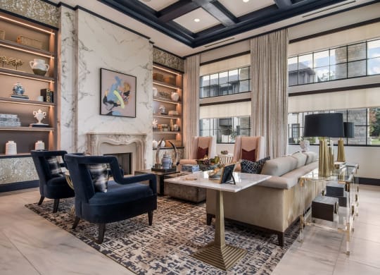 Leasing Office at The Alastair at Aria Village Apartment Homes in Sandy Springs, Georgia, GA