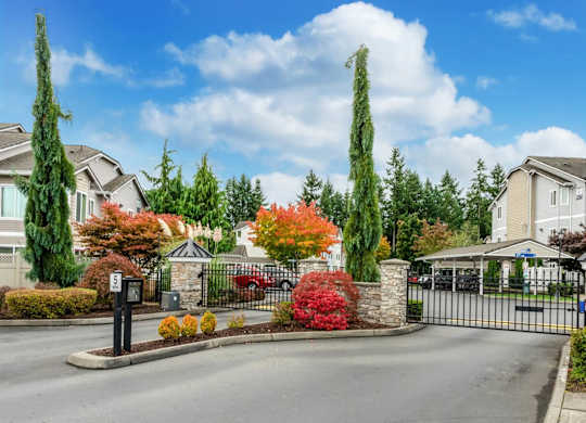 Controlled Access Gates at The Madison Apartments in Olympia, Washington, WA