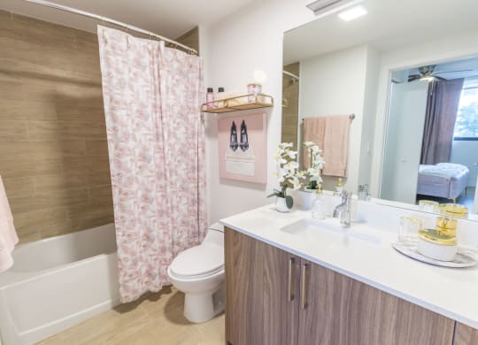 Luxurious Bathroom at Twenty2 West, West Miami, FL, 33155