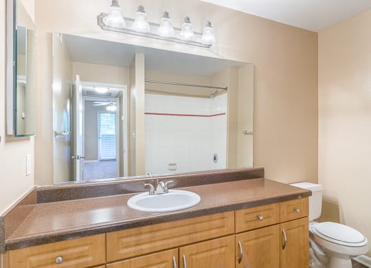 Model Caspian Bathroom 1 at Waterford Place in Atlanta, GA