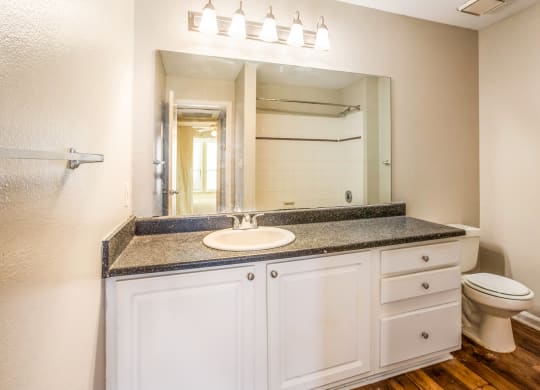 Model Caspian Upgrade Bathroom 1 at Waterford Place in Atlanta, GA