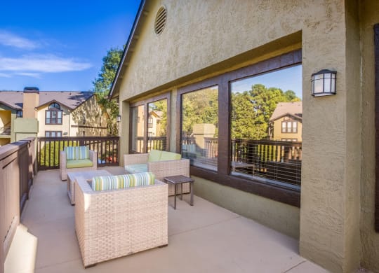 Outdoor Patio at  Waterford Place Apartments in Atlanta, Georgia, GA