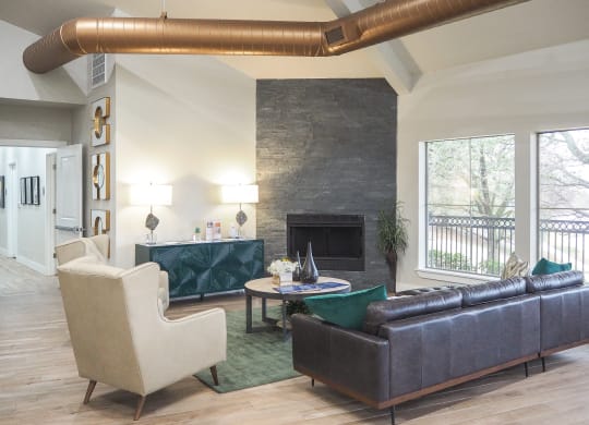 Clubhouse Waiting Area at Westdale Hills Apartments in Euless, Texas, TX