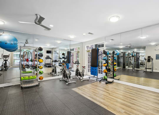 Fitness center at Wellington Ridge in Lawrenceville, GA