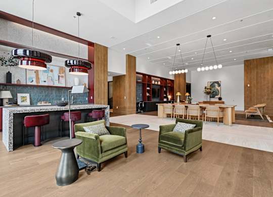 Westdale Hills in Hurst TX Leasing Office communal area